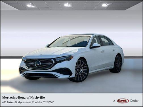 White 2026 Mercedes-Benz E-Class E 350 (E 350 RWD Sedan)