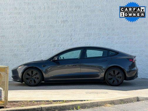 Stealth Grey 2025 Tesla Model 3 Long Range