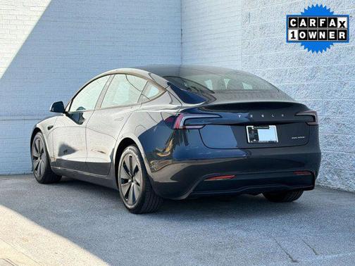 Stealth Grey 2025 Tesla Model 3 Long Range