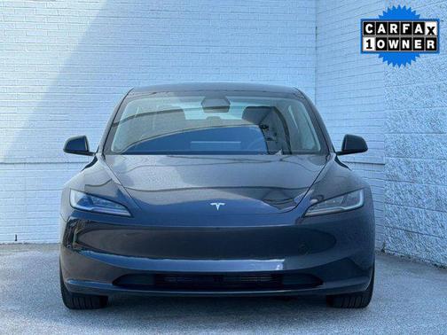 Stealth Grey 2025 Tesla Model 3 Long Range