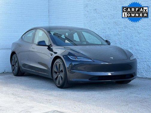 Stealth Grey 2025 Tesla Model 3 Long Range