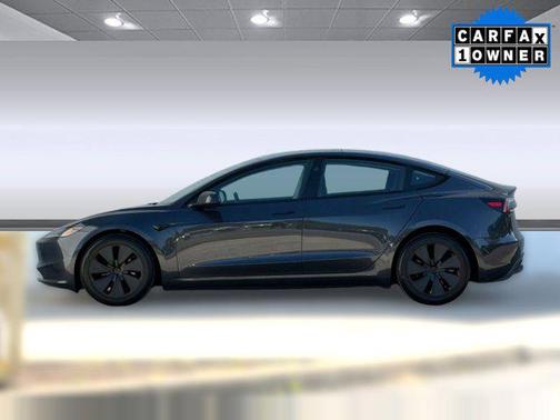 Stealth Grey 2025 Tesla Model 3 Long Range