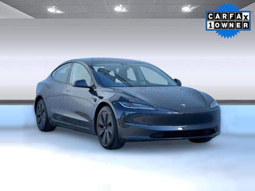 Stealth Grey 2025 Tesla Model 3 Long Range