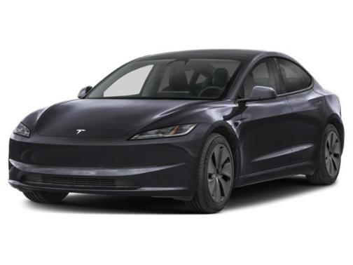 Stealth Grey 2025 Tesla Model 3 Long Range