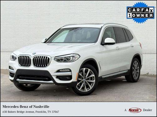 Alpine White 2019 BMW X3 xDrive30i