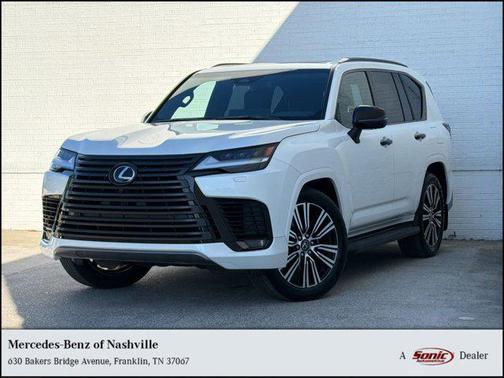 Eminent White Pearl 2025 Lexus LX 600 Luxury