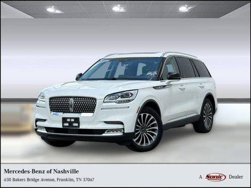 White 2020 Lincoln Aviator Reserve AWD