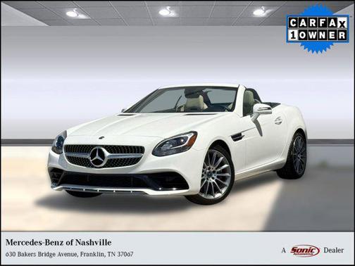 White 2020 Mercedes-Benz SLC 300 Base