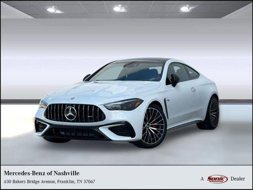 MANUFAKTUR Moonlight White Metallic 2026 Mercedes-Benz AMG CLE 53 4MATIC+