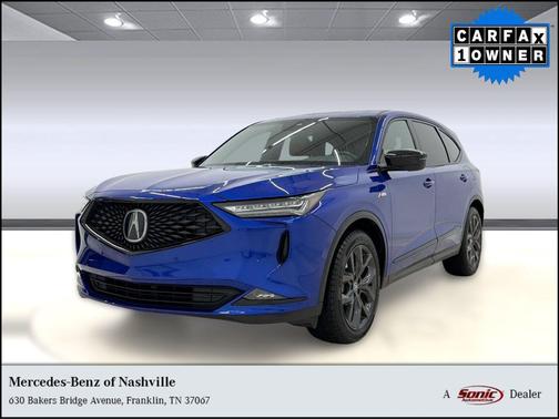 Apex Blue Pearl 2023 Acura MDX A-SPEC