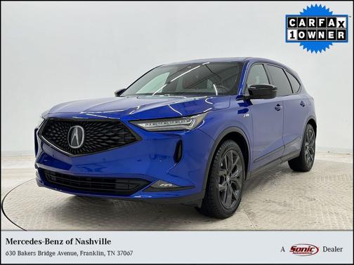 Apex Blue Pearl 2023 Acura MDX A-SPEC