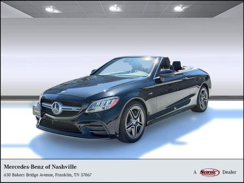 Black 2023 Mercedes-Benz AMG C 43 4MATIC