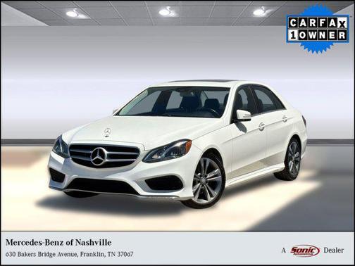White 2014 Mercedes-Benz E-Class E 350 Sport