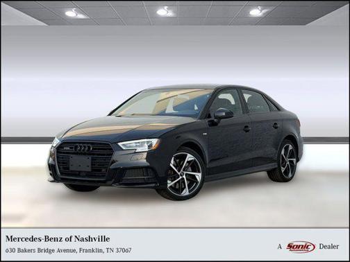Mythos Black Metallic 2020 Audi A3 Premium