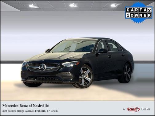 Black 2024 Mercedes-Benz C-Class C 300