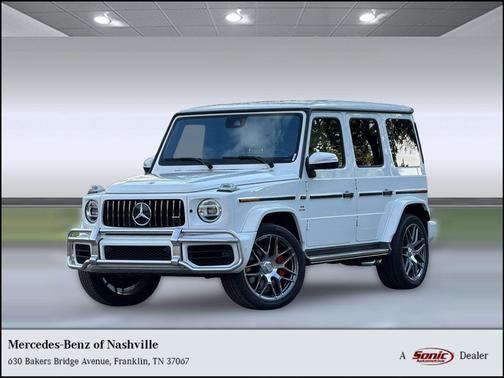 White 2021 Mercedes-Benz AMG G 63 4MATIC