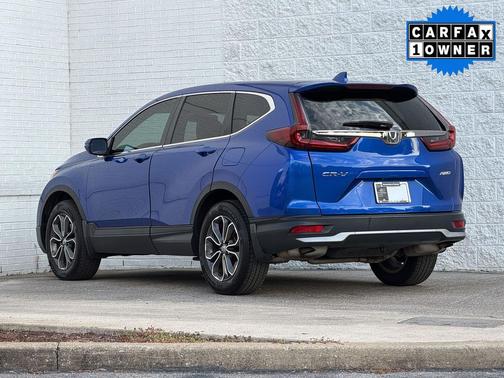 Blue 2022 Honda CR-V AWD EX-L