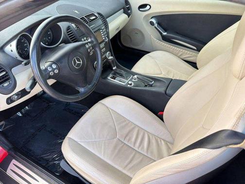 Red 2005 Mercedes-Benz SLK-Class SLK350 Roadster