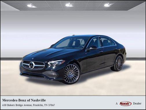 Black 2026 Mercedes-Benz C-Class C 300 4MATIC