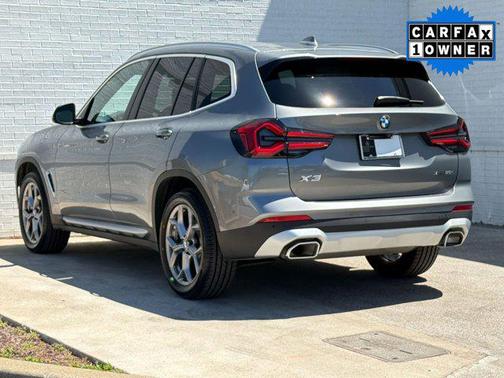 Skyscraper Grey Metallic 2024 BMW X3 xDrive30i