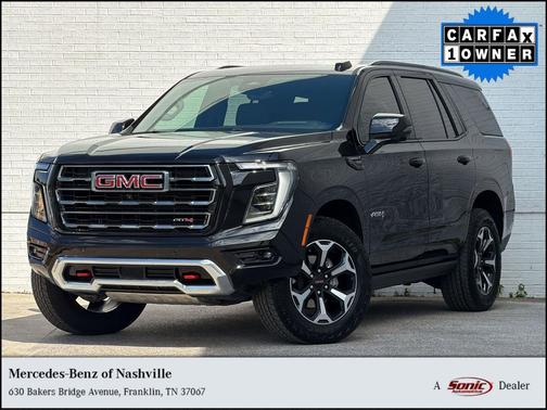 Onyx Black 2026 GMC Yukon 4WD AT4