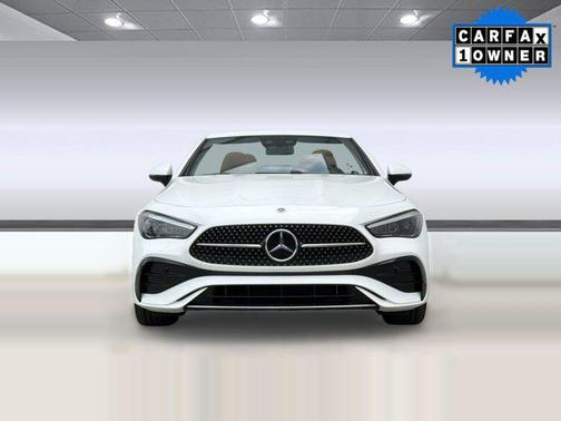 Polar White 2026 Mercedes-Benz CLE 300 4MATIC Cabriolet