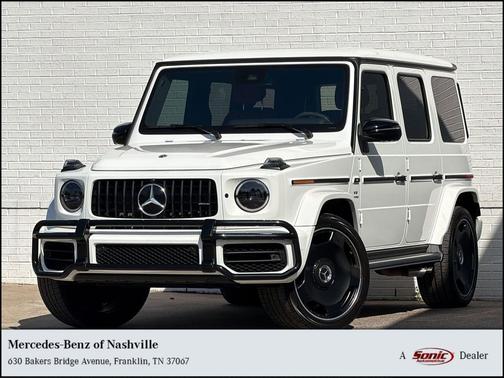 White 2024 Mercedes-Benz AMG G 63 4MATIC