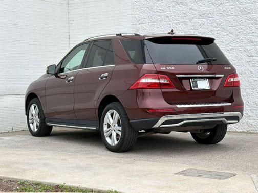Maroon 2015 Mercedes-Benz M-Class 4MATIC