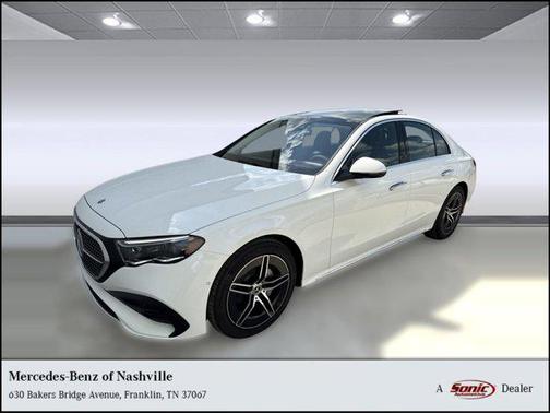 Polar White 2025 Mercedes-Benz E-Class E 350