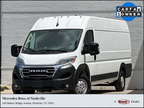 Bright White Clearcoat 2023 RAM ProMaster 3500 High Roof