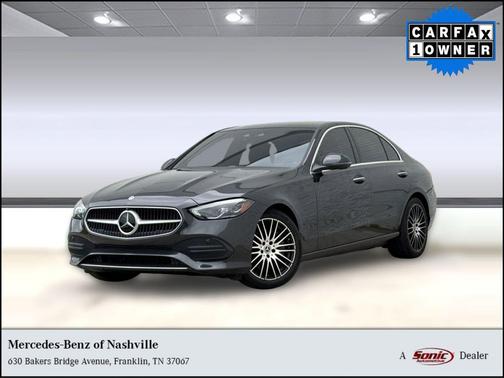 Gray 2023 Mercedes-Benz C-Class C 300 4MATIC