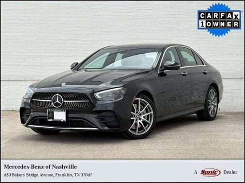 Black 2023 Mercedes-Benz E-Class 4MATIC