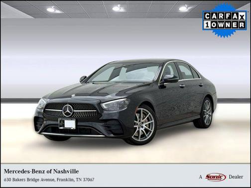 Black 2023 Mercedes-Benz E-Class 4MATIC