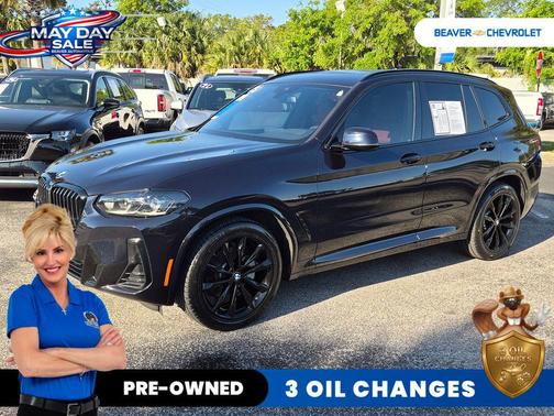 Carbon Black Metallic 2023 BMW X3 sDrive30i