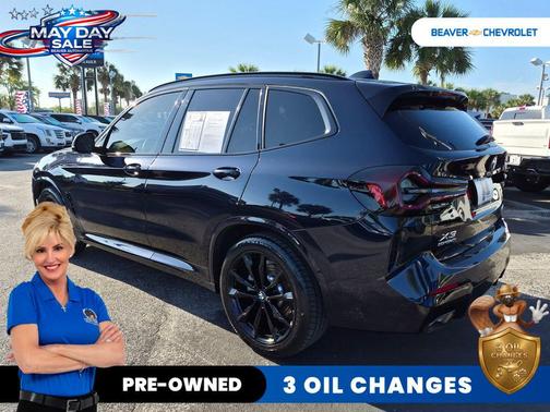 Carbon Black Metallic 2023 BMW X3 sDrive30i