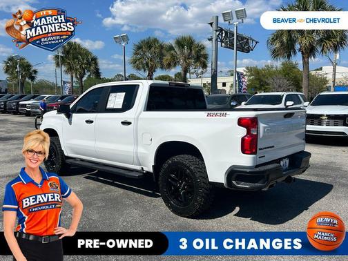 Summit White 2021 Chevrolet Silverado 1500 LT Trail Boss