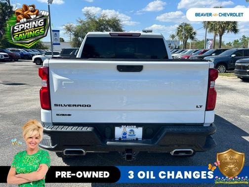 Summit White 2021 Chevrolet Silverado 1500 LT Trail Boss