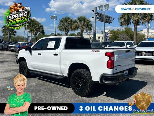 Summit White 2021 Chevrolet Silverado 1500 LT Trail Boss