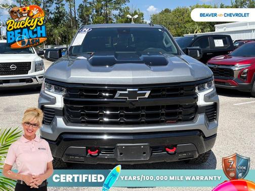 Sterling Gray Metallic 2024 Chevrolet Silverado 1500 LT Trail Boss