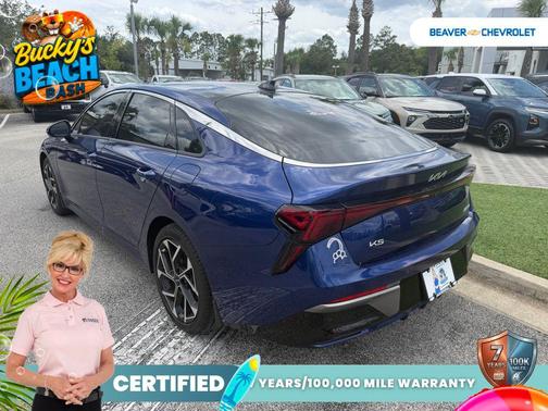 Blue 2025 Kia K5 EX