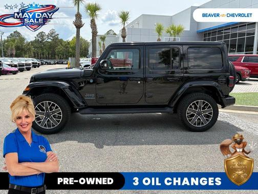 Black Clearcoat 2024 Jeep Wrangler 4xe High Altitude