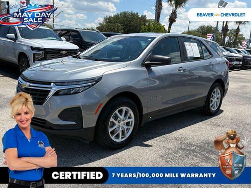Sterling Gray Metallic 2024 Chevrolet Equinox LS