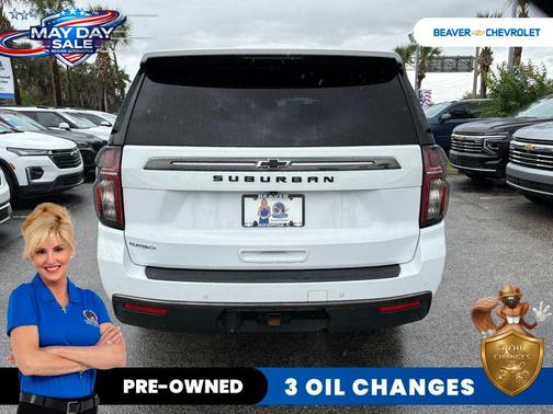 Summit White 2021 Chevrolet Suburban 4WD Z71