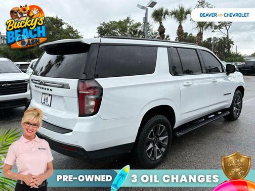 Summit White 2021 Chevrolet Suburban 4WD Z71