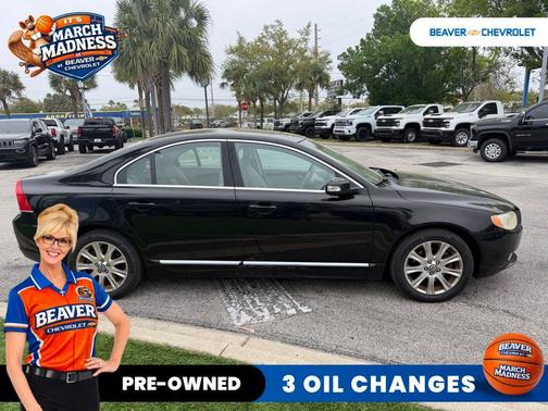 Black 2010 Volvo S80 3.2