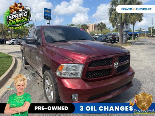 Red 2019 RAM 1500 Express