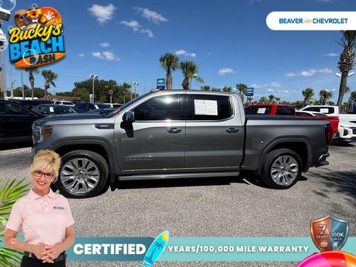 Steel Metallic 2021 GMC Sierra 1500 Denali