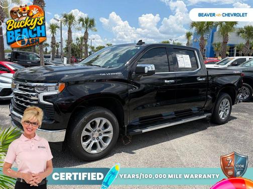Black 2025 Chevrolet Silverado 1500 LTZ