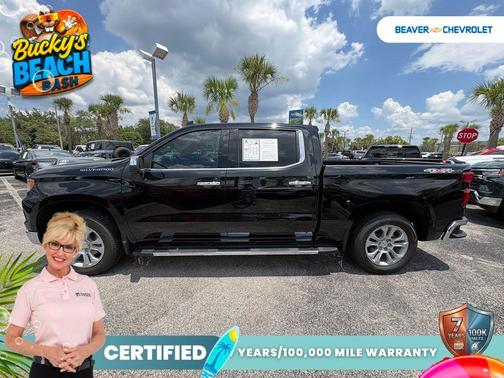 Black 2025 Chevrolet Silverado 1500 LTZ