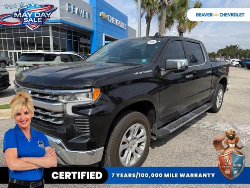 Black 2025 Chevrolet Silverado 1500 LTZ